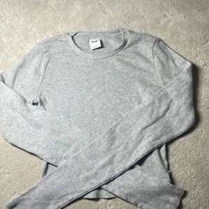 grey (aritzia) long sleeve